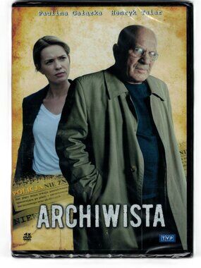 Archiwista - serial TV Sezon 1 (DVD 4 disc) 2020 Henryk Talar POLISH POLSKI